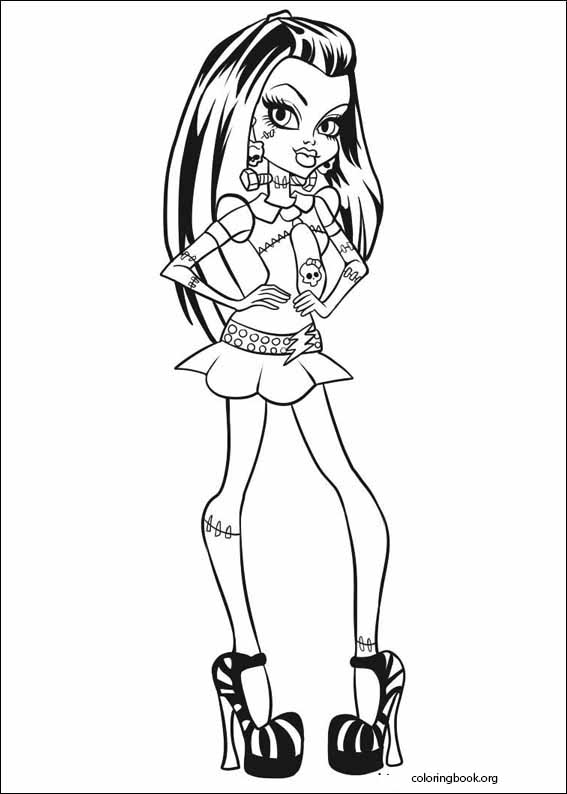 Monster High coloring page (004)