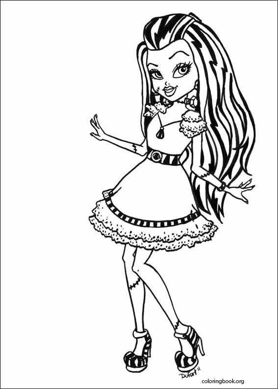 Monster High coloring page (007)