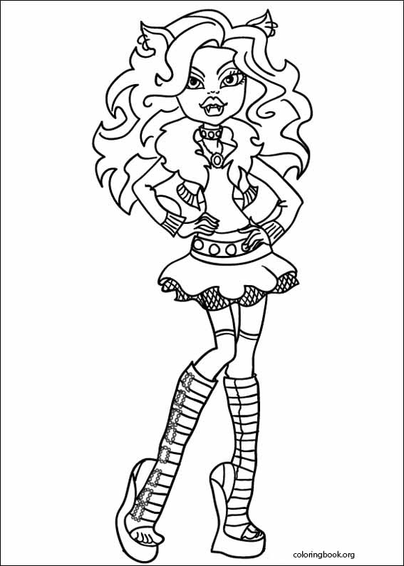 Monster High coloring page (009)