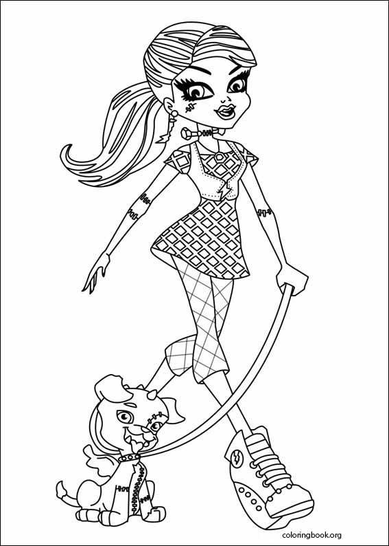 Monster High coloring page (010)