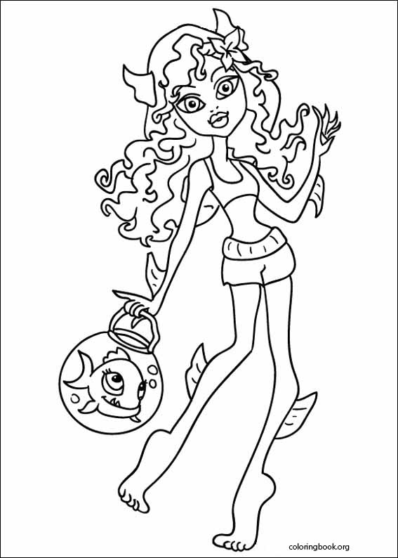 Monster High coloring page (011)