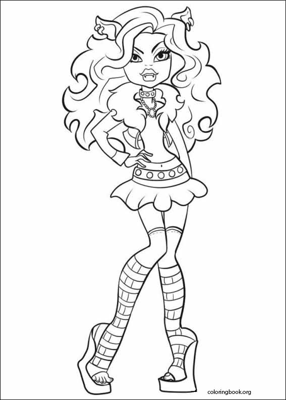 Monster High coloring page (013)