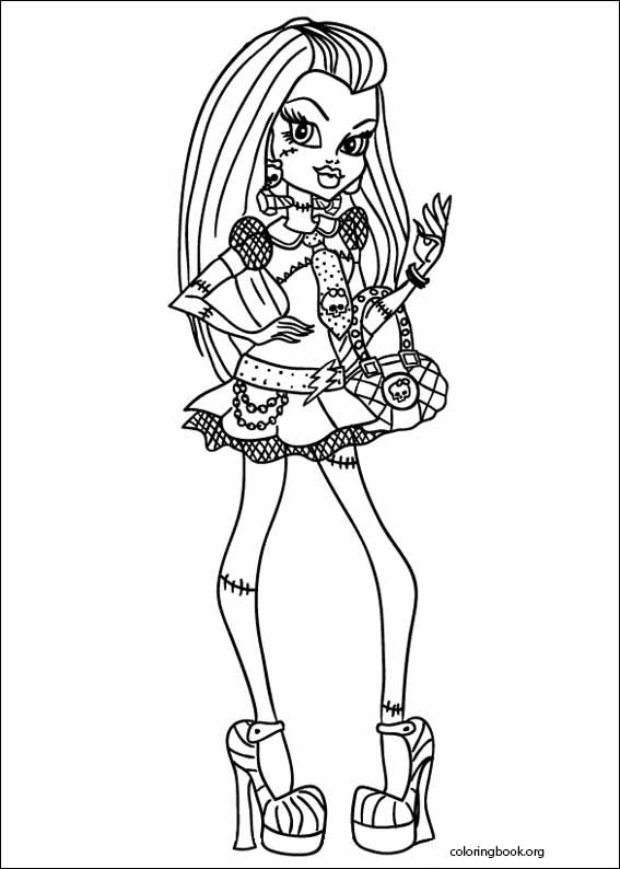 Monster High coloring page (014)