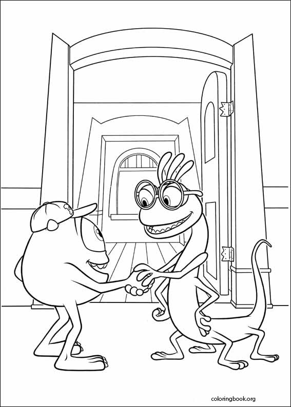 Monsters University coloring page (004)