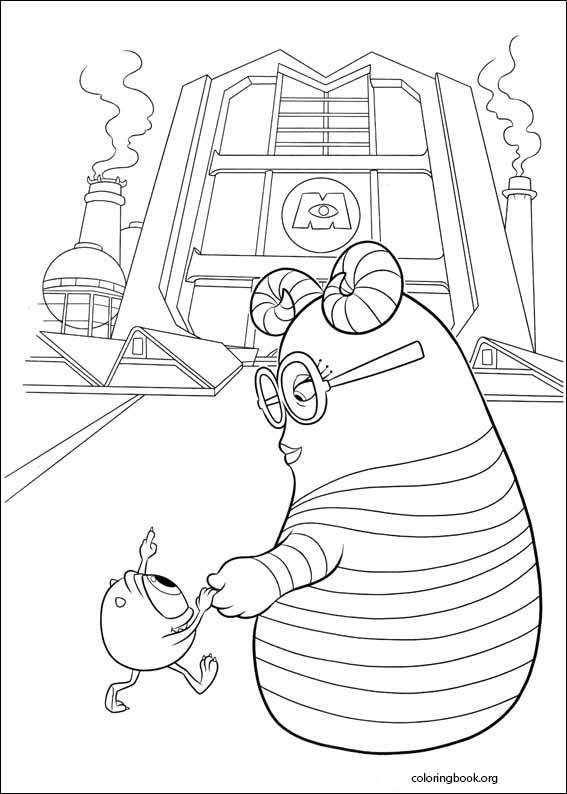 Monsters University coloring page (005)