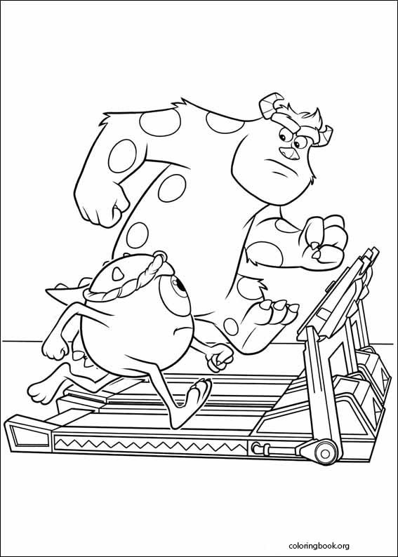 Monsters University coloring page (010)