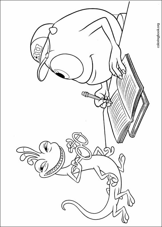Monsters University coloring page (014)