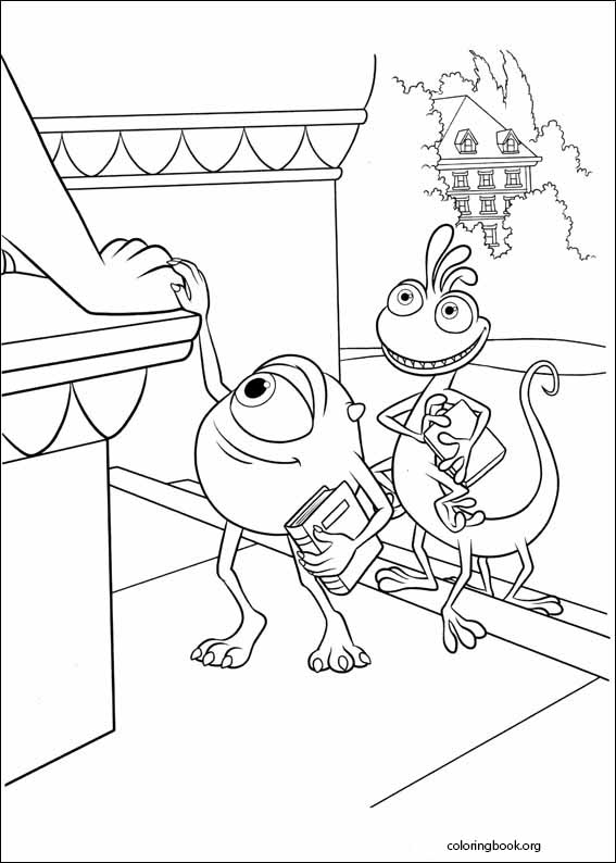 Monsters University coloring page (015)