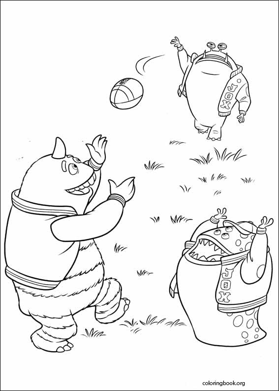 Monsters University coloring page (017)