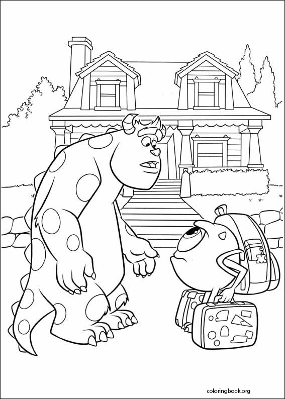 Monsters University coloring page (019)