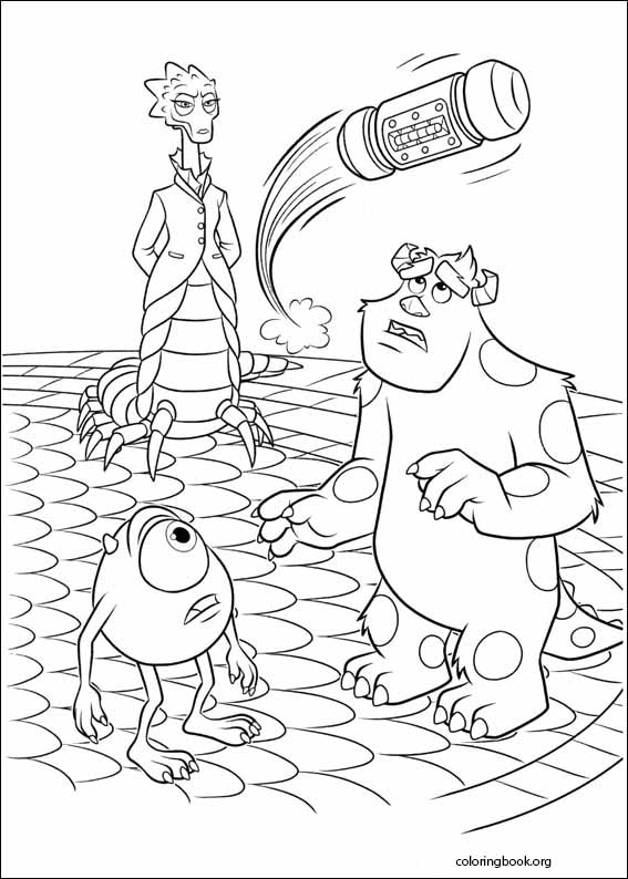 Monsters University coloring page (020)