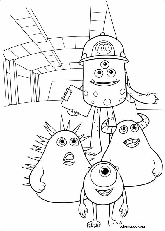 Monsters University coloring page (031)