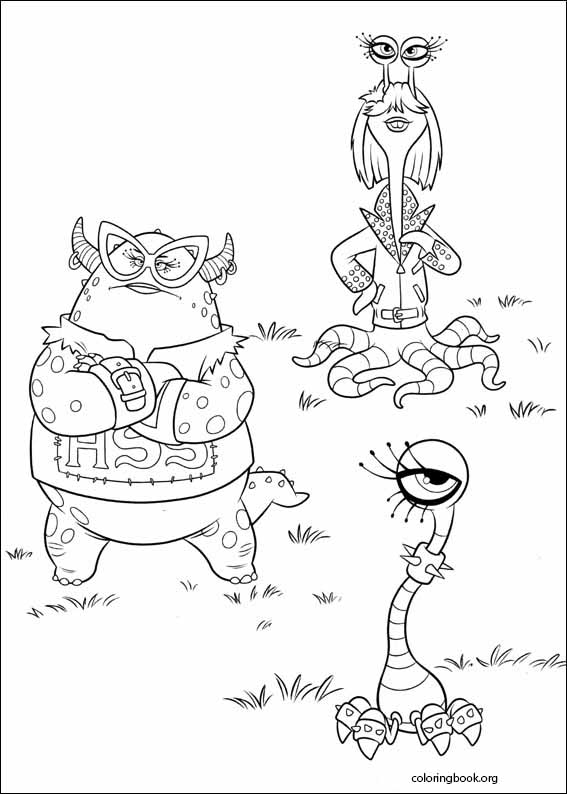 Monsters University coloring page (032)