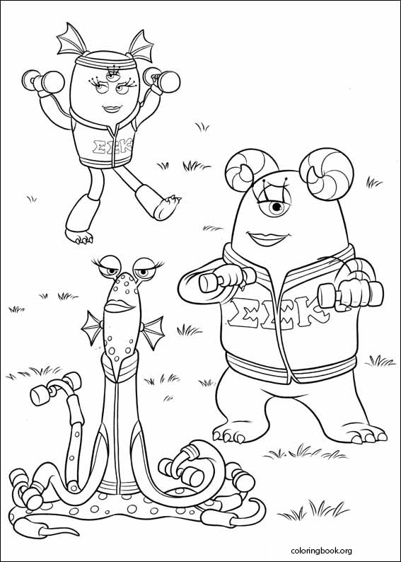 Monsters University coloring page (033)