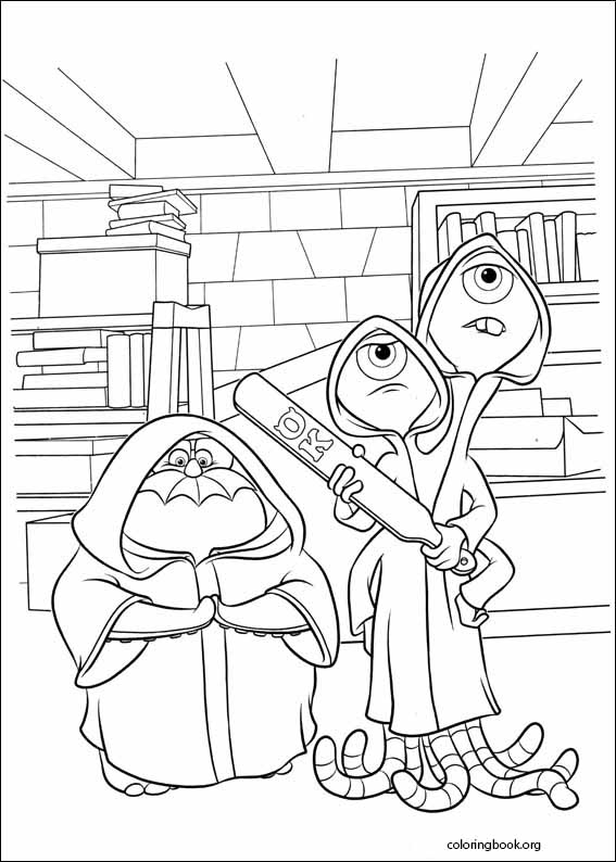 Monsters University coloring page (034)