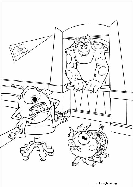 Monsters University coloring page (035)