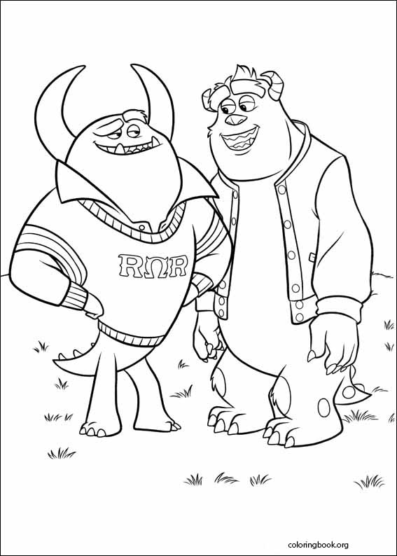 Monsters University coloring page (037)