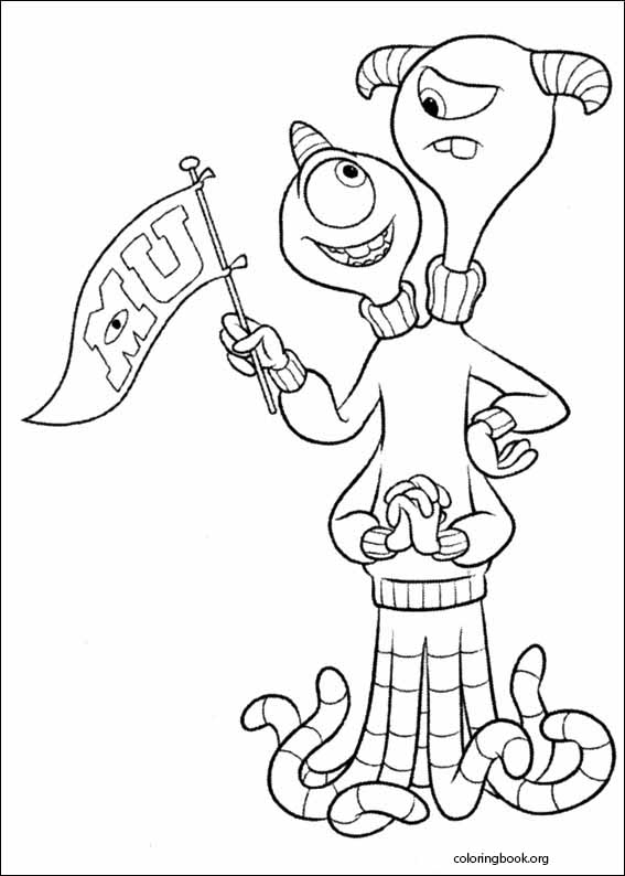 Monsters University coloring page (039)