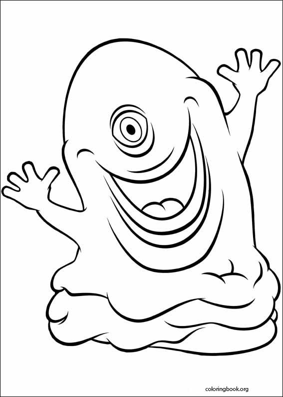 Monsters vs. Aliens coloring page (009)