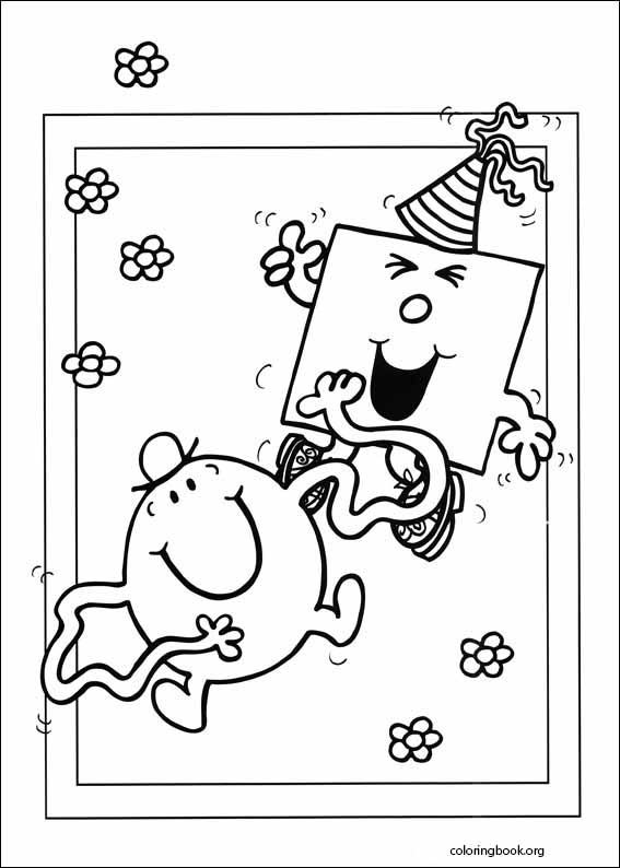 Mr. Men coloring page (044)