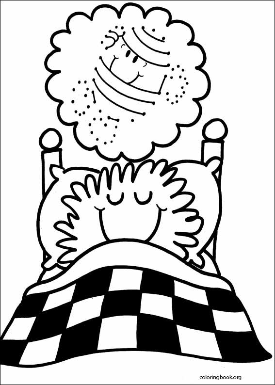 Mr. Men coloring page (066)