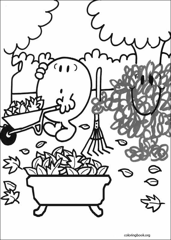 Mr. Men coloring page (072)