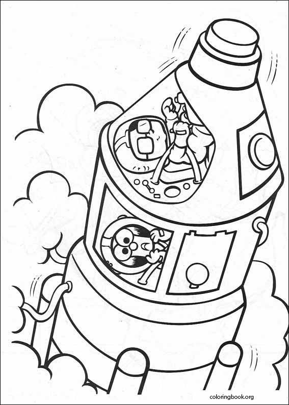 Muppet Babies Coloring Page 008 Coloringbook Org