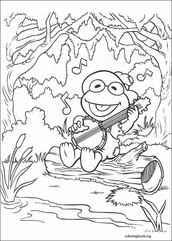 kermit the frog coloring pages