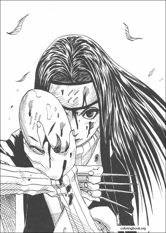 Naruto coloring page (001)