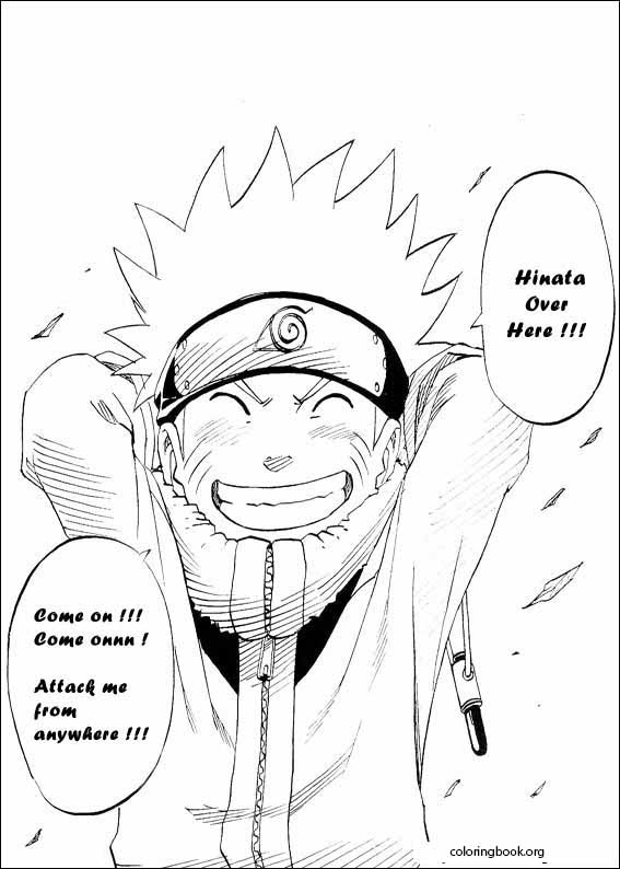 Naruto coloring page (005)