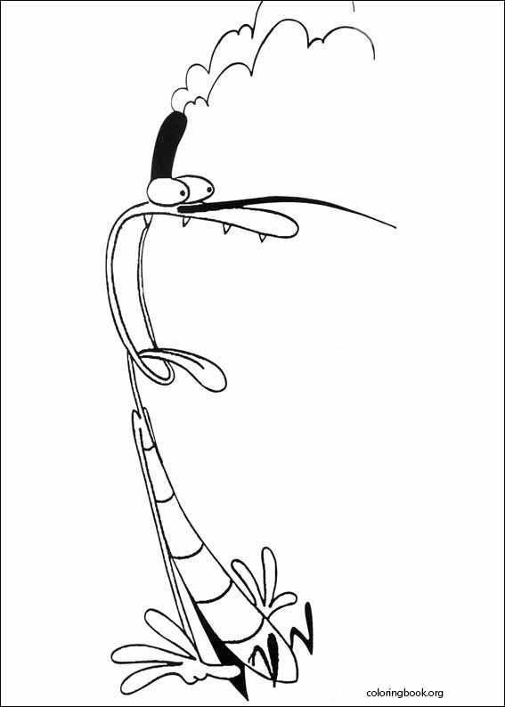 Oggy And The Cockroaches coloring page (010)
