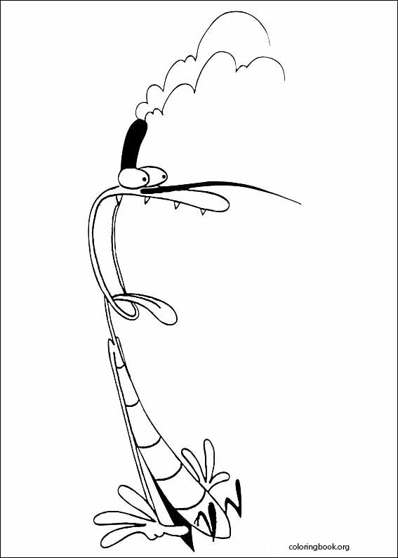 Oggy And The Cockroaches coloring page (023)