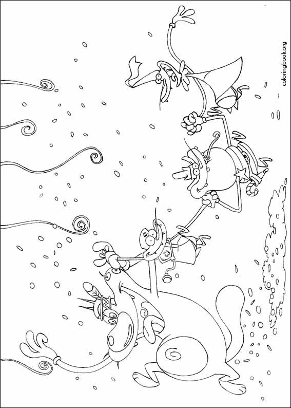 Oggy And The Cockroaches coloring page (027)