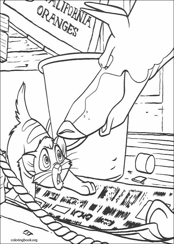 Oliver & Company coloring page (007)