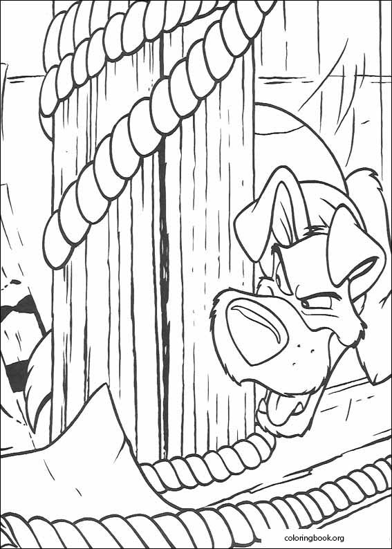 Oliver & Company coloring page (008)