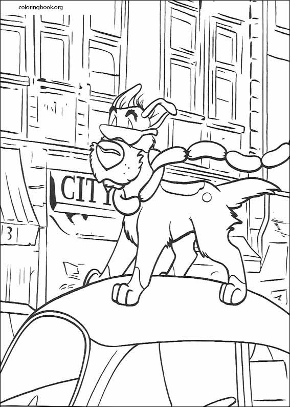 Oliver & Company coloring page (011)