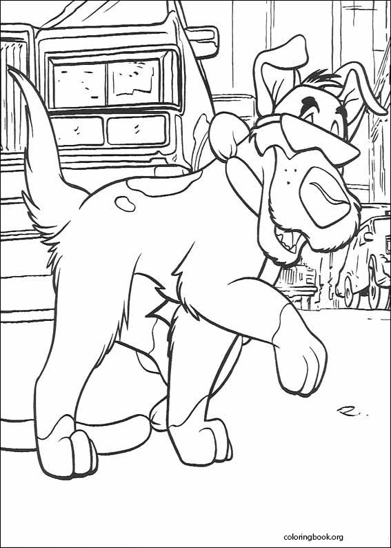 Oliver & Company coloring page (012)