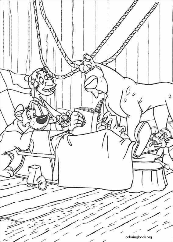 Oliver & Company coloring page (037)