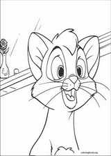 Oliver & Company coloring page (002)