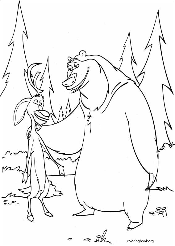 Open Season coloring page (001)