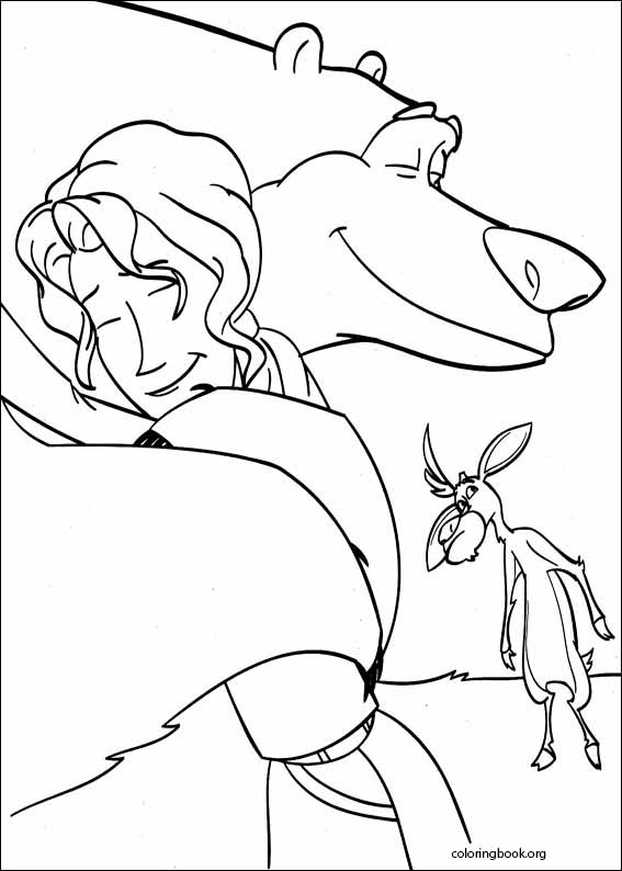 Open Season coloring page (002)