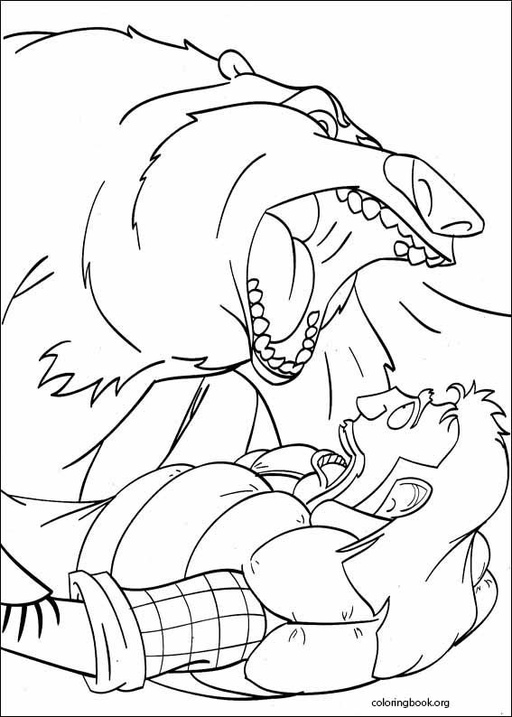 Open Season coloring page (006)
