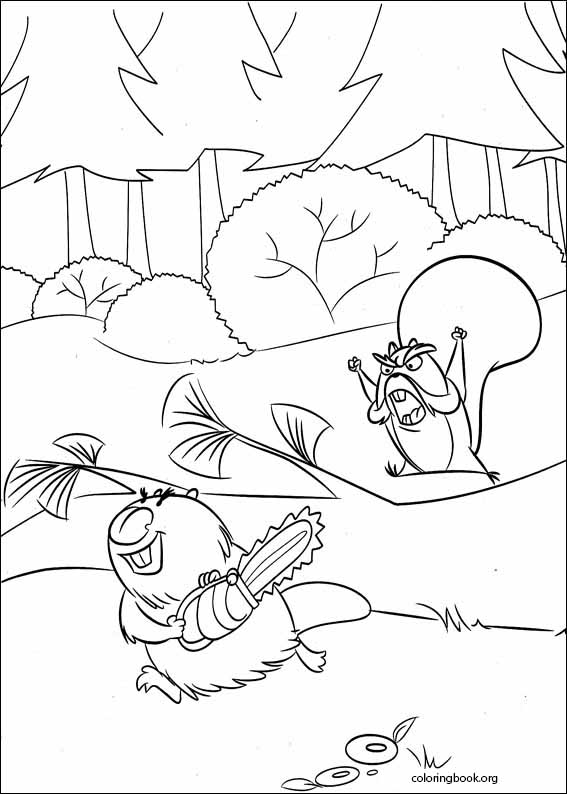 Open Season coloring page (008)