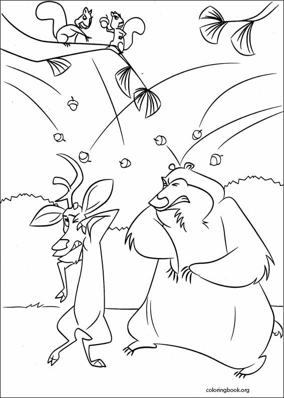 Open Season coloring page (010)