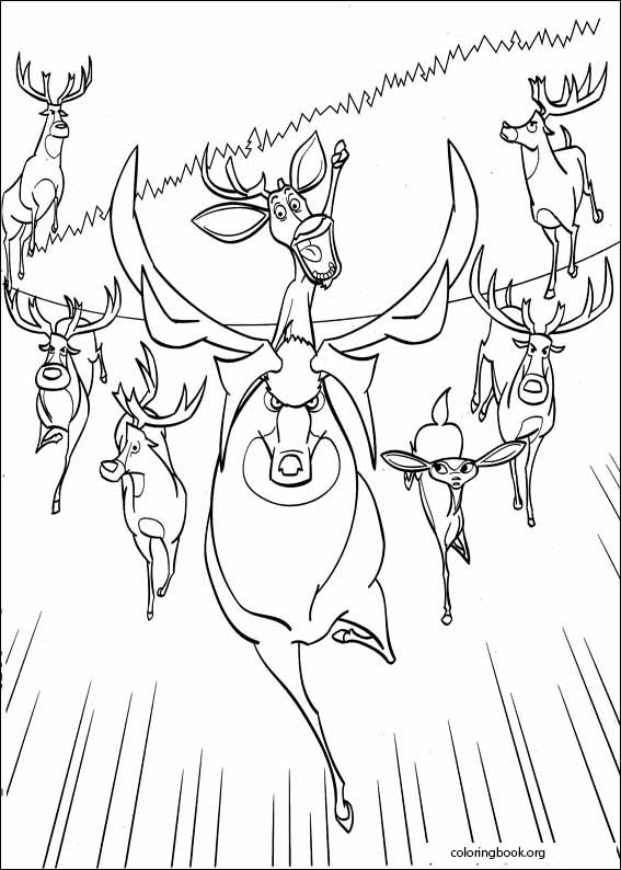 Open Season coloring page (011)