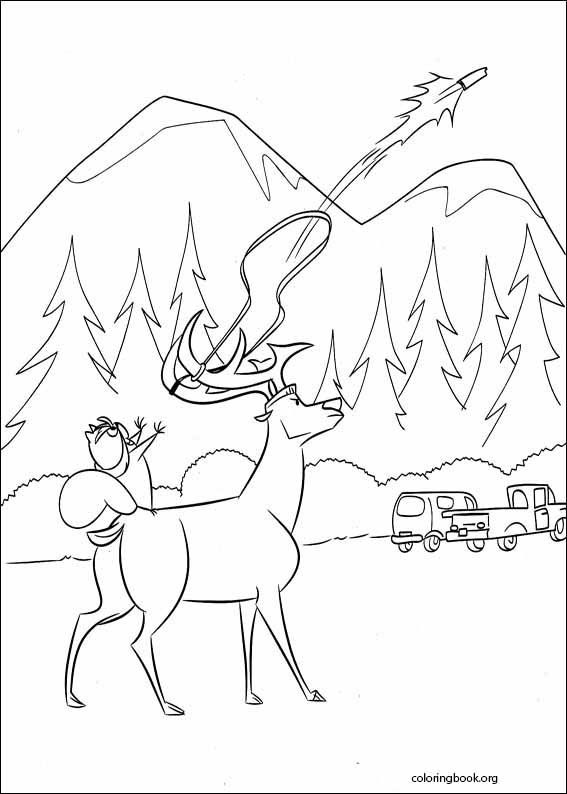 Open Season coloring page (012)
