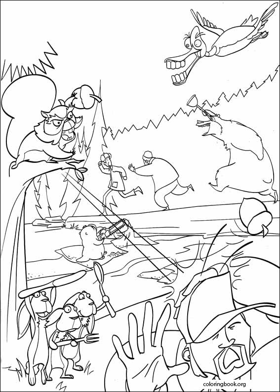 Open Season coloring page (014)