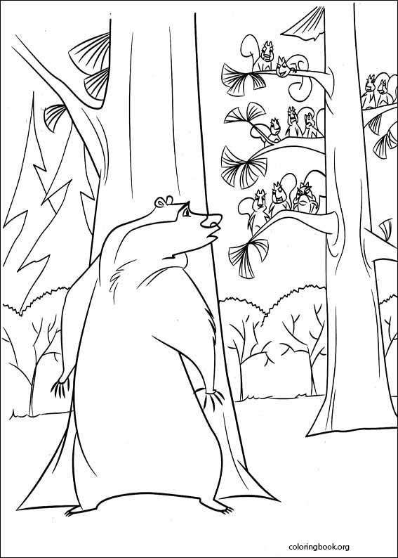 Open Season coloring page (015)