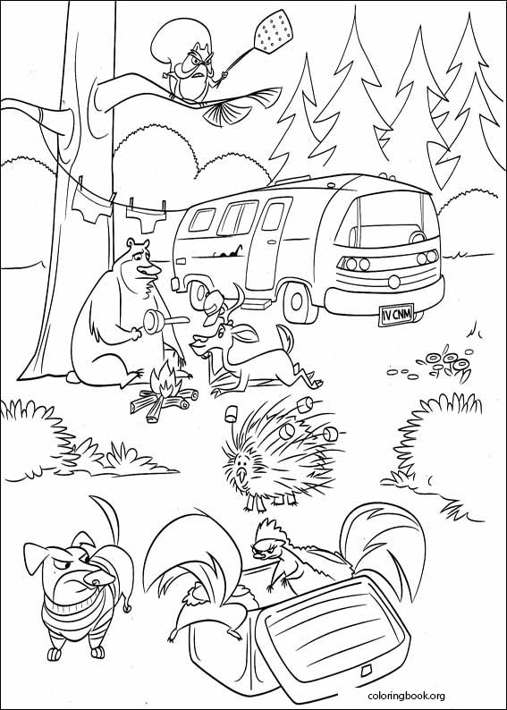 Open Season coloring page (016)