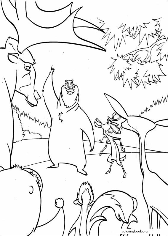 Open Season coloring page (021)